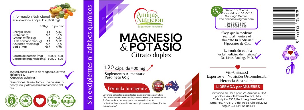 Magnesio & Potasio