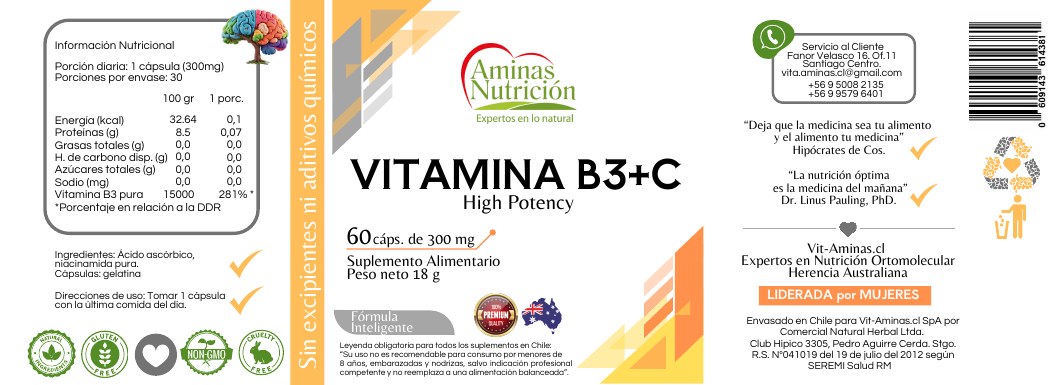 Vitamina B3+C